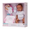 Perfectly Cute Feed & Wet 14” Baby Set - Brunette