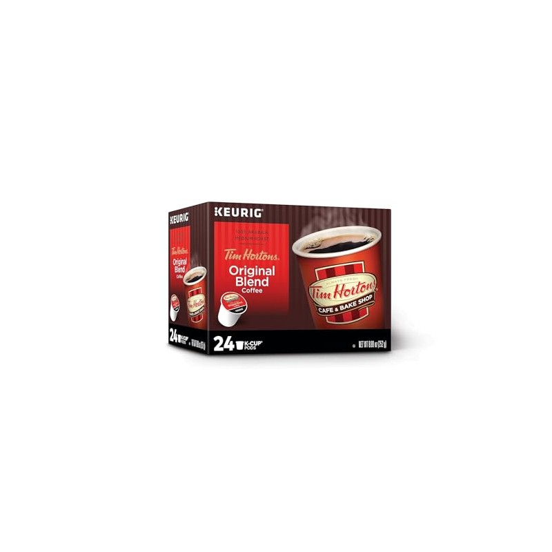 Tim Horton's Single Serve Coffee Cups, Original Blend, 24 Count