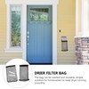 jojofuny 8pcs Outdoor Dryer Lint Bags Easy to Install Lint