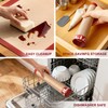 LILIAO Silicone Baking Mat, 3-Pack Non-Stick Reusable Baking Mat, Oven