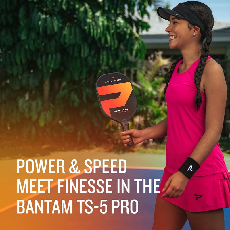 Paddletek Bantam TS-5 Pro Pickleball Paddle | Standard Weight |
