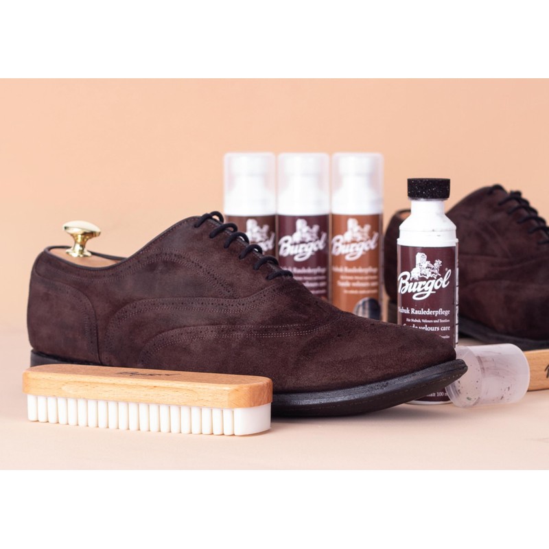 Burgol Nubuck Suede Care 100 ml Bottle with Sponge Applicator,
