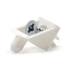 ReplacementScrews White Shelf Support Pins Compatible with IKEA Part 101558