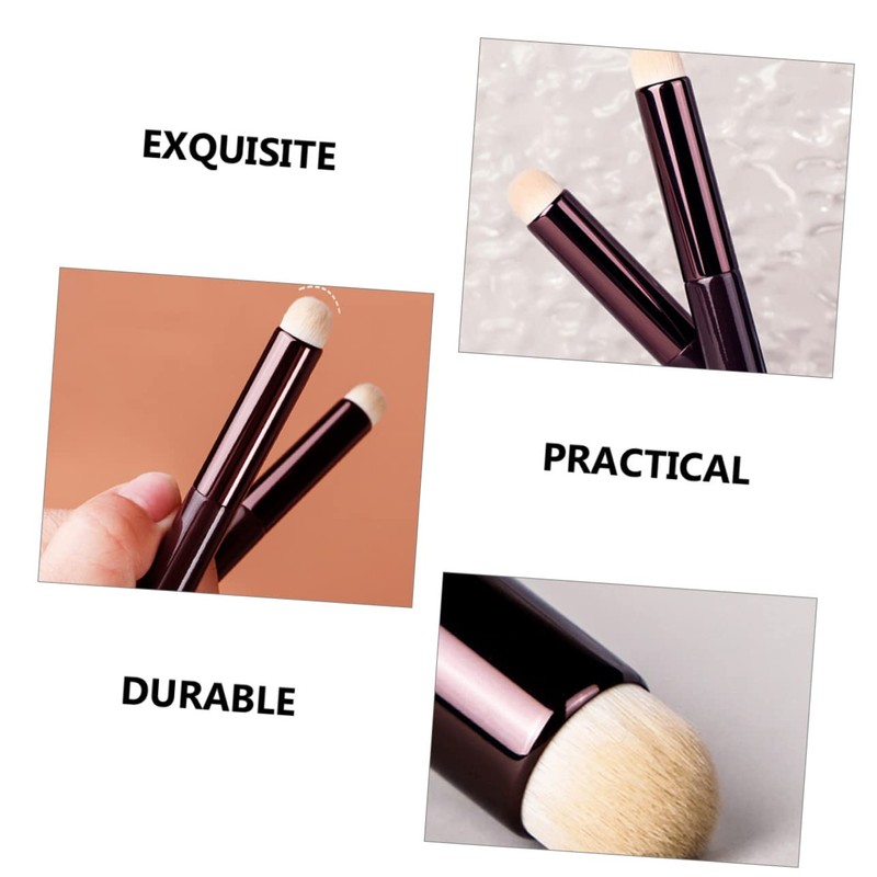 OHPHCALL Concealer Brush Set 6pcs Makeup Sponges Round Face Powder