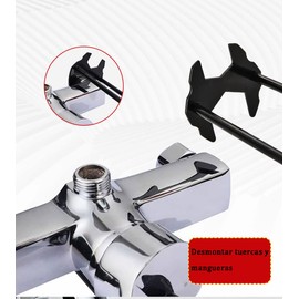 MCHERRY 2 Pack Multifunctional Sink Key Tap and Sink Installers Hex Sleeve Sanitary Ware Maintenance Disassembly Tool