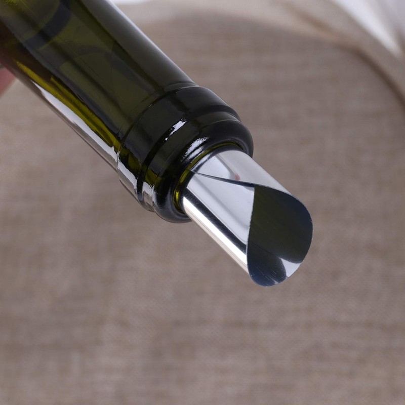 PRETYZOOM 20PCS Aluminum Foil Wine Pouring Disc Flexible Drip Stop