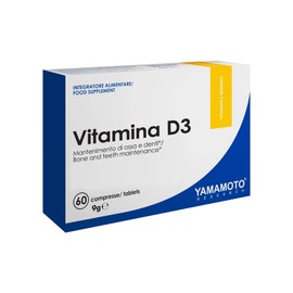 Yamamoto Research Vitamina D3 - 60 Compresse, 9 g