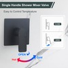DEOLER Bathroom Shower Handle Valve Wall Mounted Shower Mixer Valves