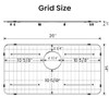 Kitchen Sink Grid and Sink Protectors, Stainless Steel Sink Grids