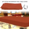 Billiard Table Cover Billiard Dustproof Cover with Drawstring for Snooker