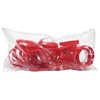 Pack of 25 high plaster distance rings, 12 mm, height