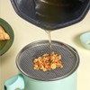 Bacon Grease Container with Strainer, 1.4L Oil Strainer Pot Iron