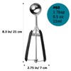 JUNADAEL J Small Cookie Scoop 1 Tablespoon, Cookie Dough Scoop,