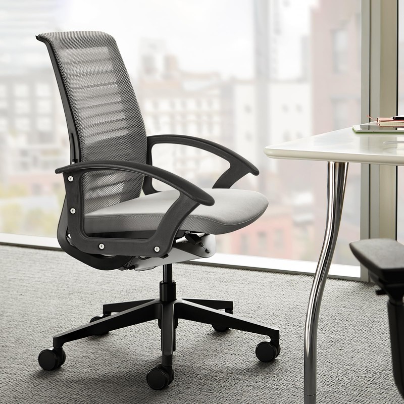 Chair Armrest Accessories Replacement Set 2Pcs Black Plastic Slanting Angle