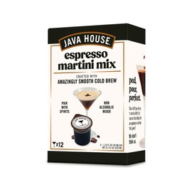 Java House Cold Brew Espresso Martini Peel and Pour Pods – Premium 100% Arabica Cold Brew Concentrate – Smooth Coffee With French Vanilla Notes – 6 pack (Makes 12 Cocktails)
