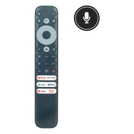 AULCMEET Remote Control Replacement for TCL 4K QLED TV 55Q550G 50Q550G 65Q550G 55Q650G 65Q650G 85Q650G 55Q750G 65Q750G 75Q750G 85Q750G 65QM850G 75QM850G 50G 50G 8QM850G 98QM850G 32S350G 40S350G