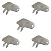 RAParts 5 Master Disconnect 8398 Ignition Keys Fits Caterpillar Models