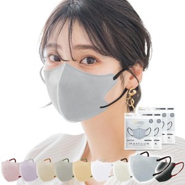 [For Pollen Prevention] 10 Sheets x 4 Pack, 3D Three-Dimensional Structure, Thin, Lightweight Type (Eligible Invoicing Billers) Disposable Non-woven Fabric Specifications Flourish Design Color Type