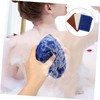 SAFIGLE 3Pcs Exfoliating African Bath Sponge Nets Lightweight Back Scrubber