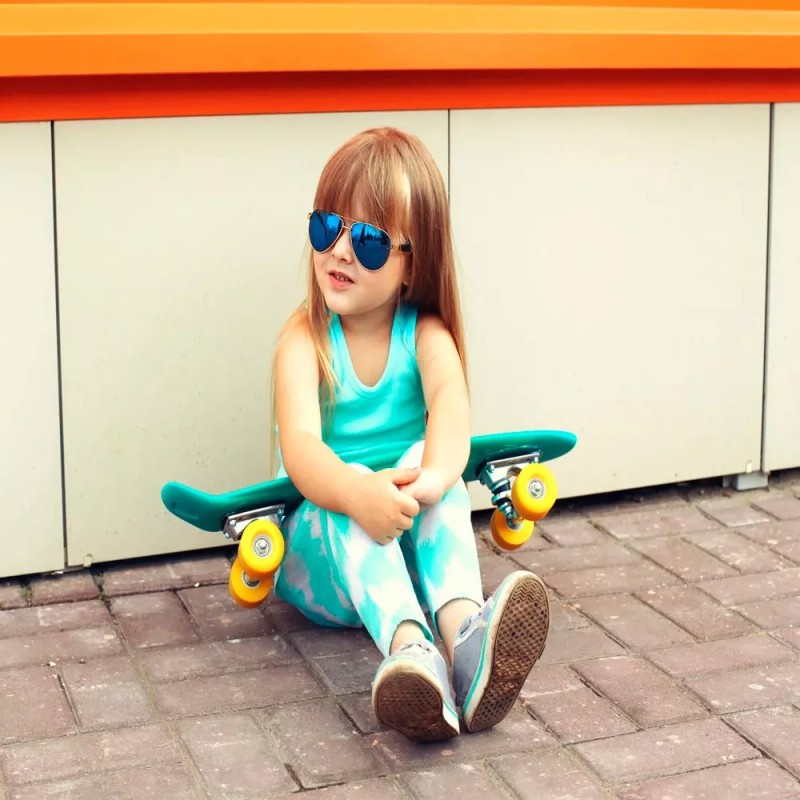 Lecute Mini Patineta Longboard Penny Tabla Scooter Skateboard