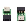 xiwai USB 2.0 Internal 9 Pin 10 Pin Header to