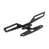 Motorcycle License Plate Bracket, Universal Adjustable Motor Folding License Plate