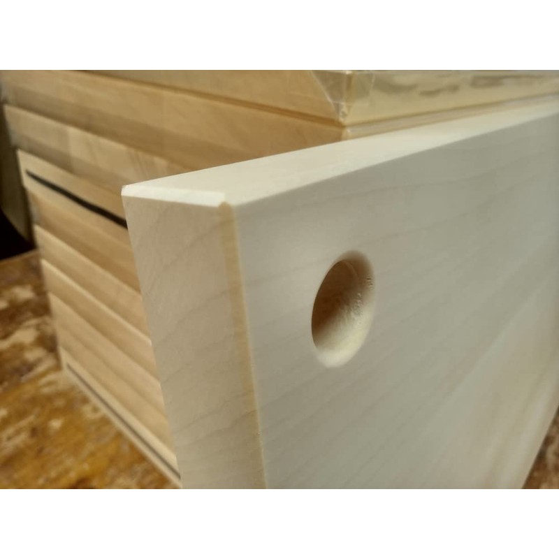 katajiya Wood Cutting Board, Domestic yinxing [Solid Wood] Lightweight and