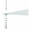 Knape & Vogt White Pilaster Clip and Screws