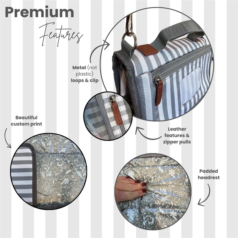 New X-Large Portable Diaper Changing Pad with Strap - Waterproof