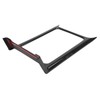 Central Console Water Cup Holder Trim Frame Carbon Fiber Style