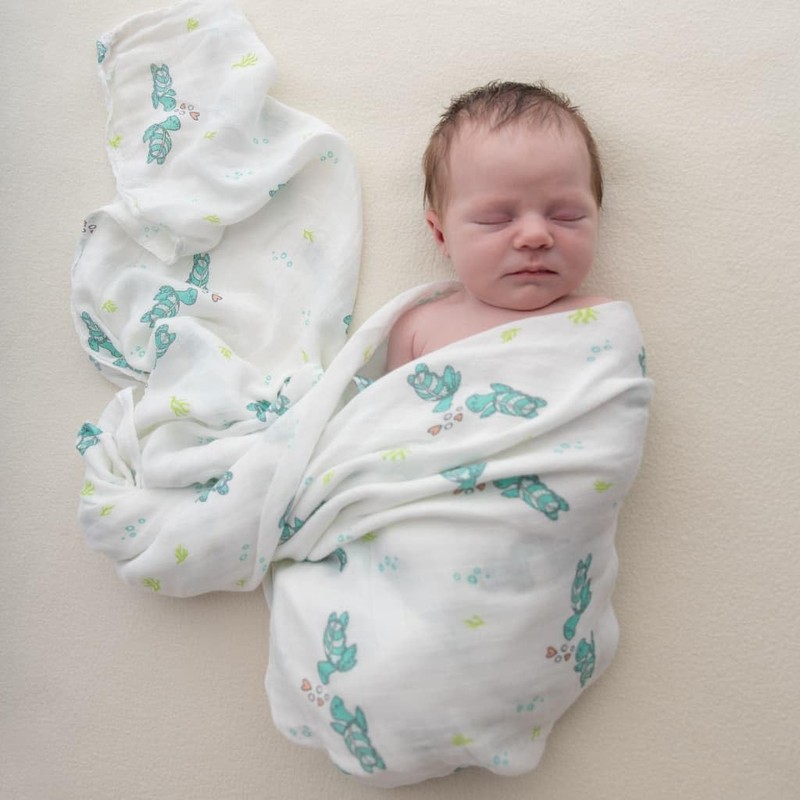 Coco Moon Bamboo Swaddle (Swaddle) Honu Honi