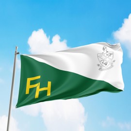 Farmhouse Fraternity 3x5 Feet Flag Banner Wall Decor Outdoor Indoor Decoration Brass Grommets Double Stitch (Farmhouse 5)