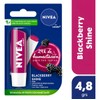 NIVEA BlackBerry Shine Lip Balm 4.8g