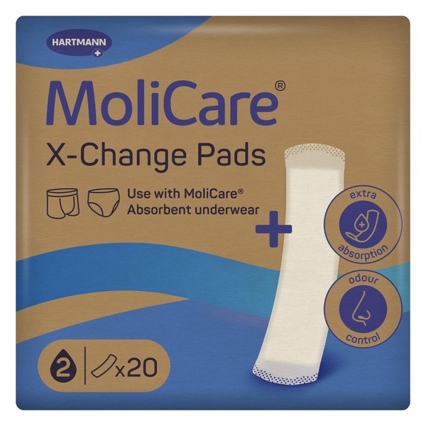 MoliCare Disposable X-Change Pads for Washable MoliCare Absorbent underwear, Underwear
