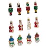 Kurt Adler 12-Piece Petite Treasures Glass Ornament Set,Christmas