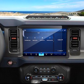 Coleya Anti-Glare Matte 2023-2026 Bronco Screen Protector, for Ford Bronco (Big Bend/Outer Banks/Badlands/Wildtrak/Heritage/Stroppe/Raptor), 2025 Bronco Accessories Tempered Glass Anti-Fingerprint 12"