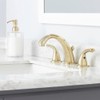 Builders 8 in. Widespread 2-Handle High-Arc Bathroom Faucet in Polished