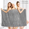 Tigeen 12 Pcs Spa Robe for Women Waffle Spa Wraps
