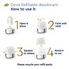 Dove Refillable Deodorant Refill Kit Deodorant For Women Coconut &