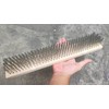 16" Heavy-Duty Rough Surface Floor Brush,Stainless Steel Wire Large Deck
