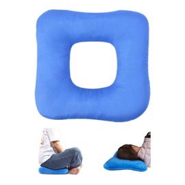 Orthopaedic Cushion for Wheelchair, Cushion with Central Hole, Orthopaedic Seat Cushion, Breathable Comfort Seat Cushion, Doughnut Cushion, Coccyx Cushion, Anti-Decubitus Cushion