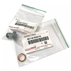 Toyota Genuine Parts OEM Toyota 2020 GR Supra Turbo A90 Engine Oil Drain Bolt & Washer GERMANY