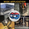 Flux Core Welding Wire, GZGUOZHI E71T-GS .030" 2-Pound X 2