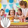 sourcing map 4 Pcs Pickle Fork, 6.3 Inch Olive Fork