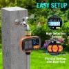 TRJZWA Solar Hose Timer 2000mAh - Smart Watering System w/