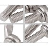 BOZONLI Butterfly Wing Screws Thumb Screws Wing Bolts Stainless Steel,