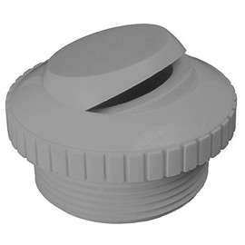 Custom Molded Products Dir Flow Outlet (1.5In Mip, Slottedted) Gray #25552-001-000