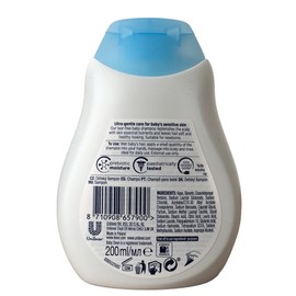 Dove Rich Moisture Shampoo and Lotion 2 x 200ml Nourishing Baby Set - Soft and Hypoallergenic and pH Neutral