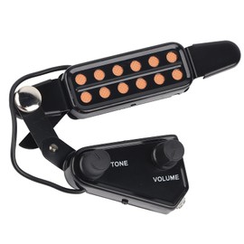 Acoustic Guitar Pickup, 12 Hole Guitar Pickup, Electric Converter Pickup for 12 String Classical Guitar, Acoustic Guitar Accessories