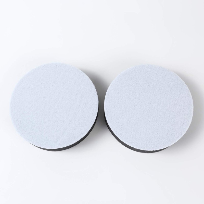Splenno Polisher Compound Sponge Buff, Velcro Type, Set of 2